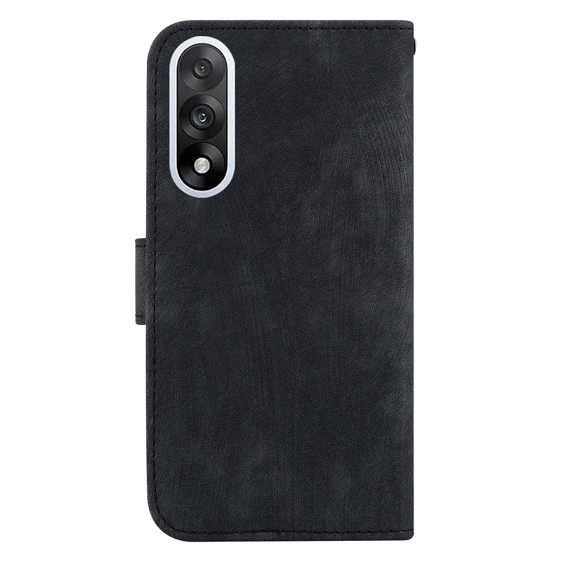 Für OnePlus Nord 5 5G Wallet Case Tiger Prägung Leder stoßfeste Handyhülle mit Handgelenkschlaufe - Schwarz