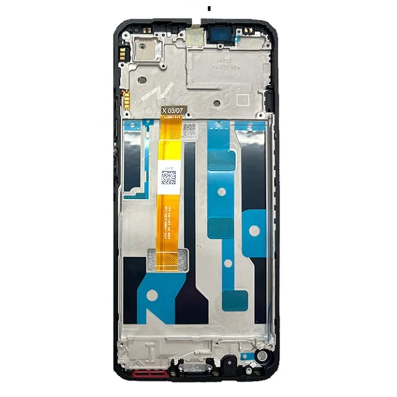 For Realme C75 4G Grade B LCD Screen and Digitizer Assembly + Frame (Without Logo)