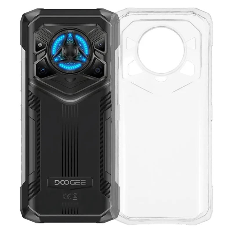 For Doogee Blade20 Play Case Soft TPU Drop Protection Phone Cover - Transparent