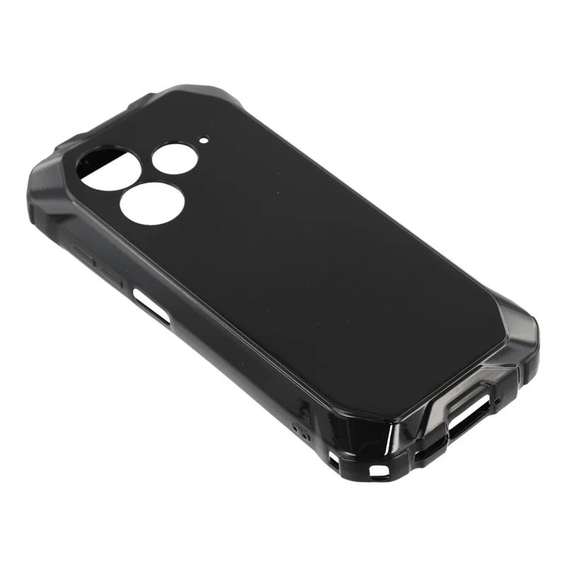 For Oscal Marine 2 Case Soft TPU Drop Protection Phone Cover - Black