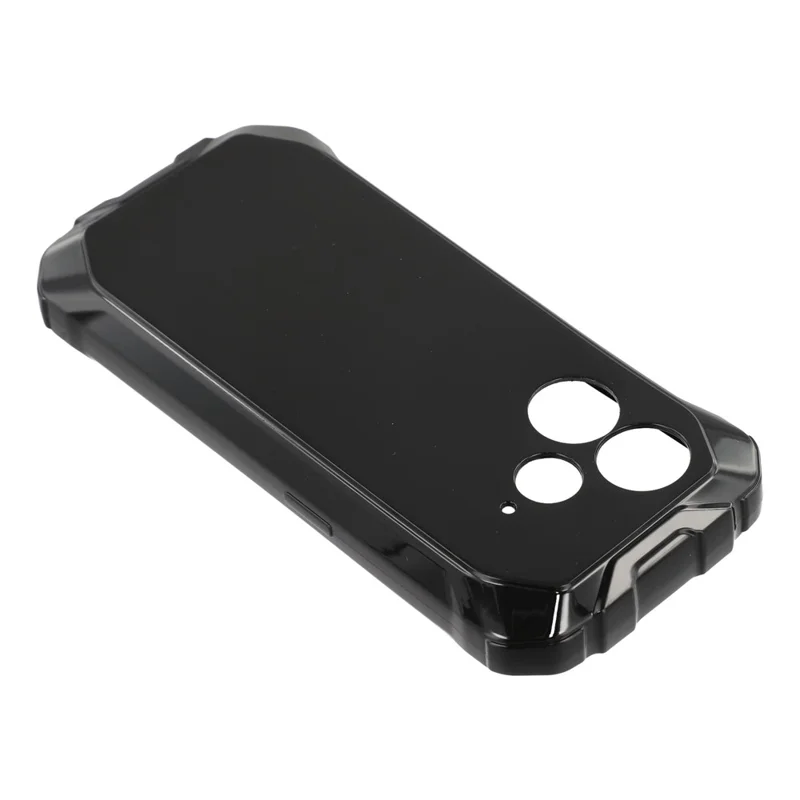 For Oscal Marine 2 Case Soft TPU Drop Protection Phone Cover - Black