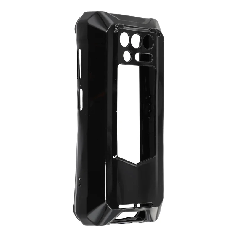 For Oukitel WP100 Titan Case Soft TPU Drop Protection Phone Cover - Black