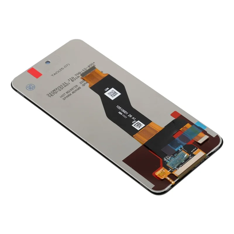 For Infinix Hot 60i 4G X6728 X6728B Grade C LCD Screen and Digitizer Assembly Replacement Part (Without Logo)
