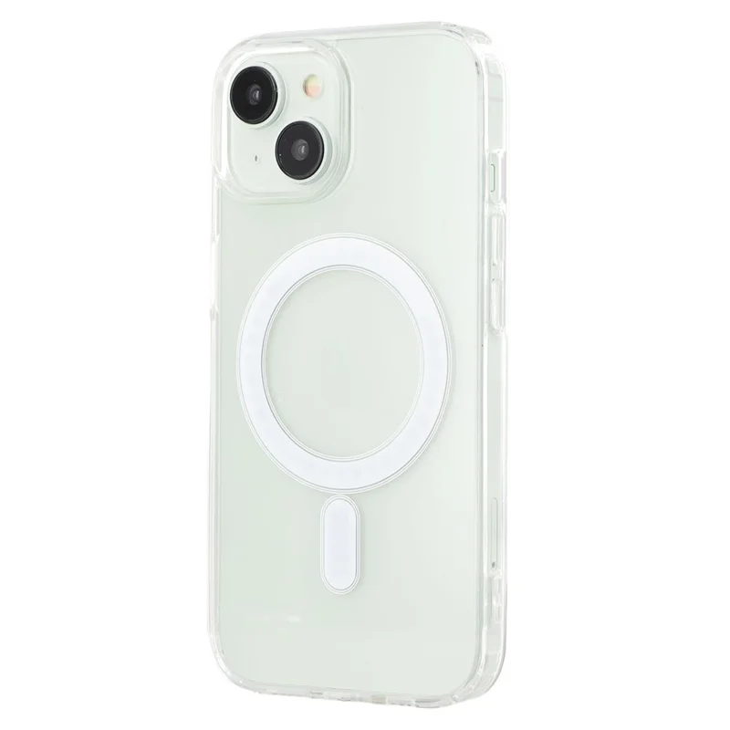 For iPhone 14  /  13 Case Compatible with MagSafe TPU + Acrylic Clear Phone Cover