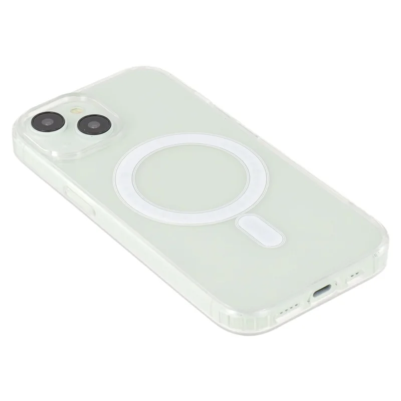 For iPhone 14  /  13 Case Compatible with MagSafe TPU + Acrylic Clear Phone Cover