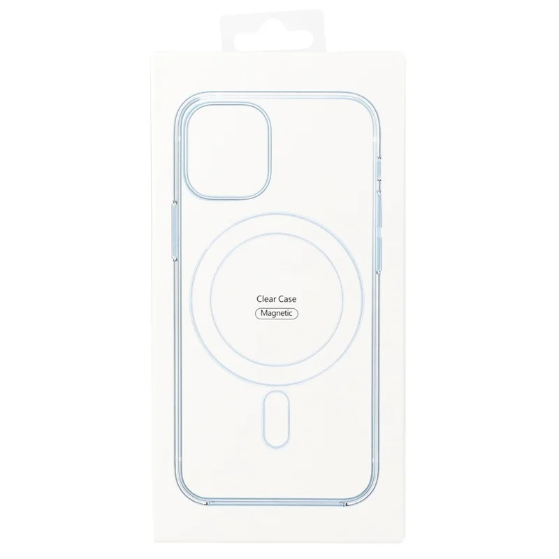 For iPhone 14  /  13 Case Compatible with MagSafe TPU + Acrylic Clear Phone Cover