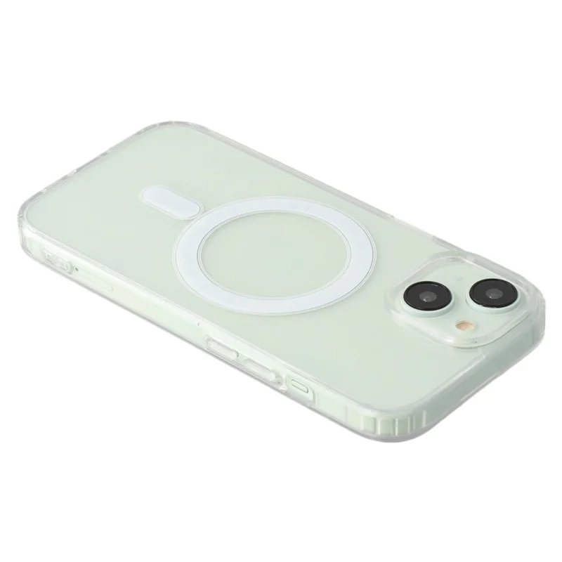 For iPhone 13 mini  /  12 mini Case Compatible with MagSafe TPU + Acrylic Clear Phone Cover
