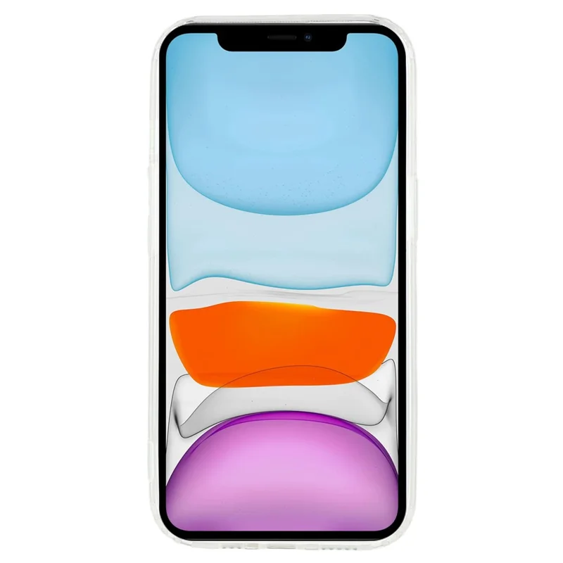 Funda para iPhone 11 compatible con MagSafe TPU + Cubierta de teléfono acrílica transparente