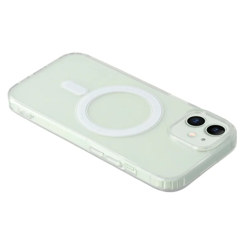 Funda para iPhone 11 compatible con MagSafe TPU + Cubierta de teléfono acrílica transparente
