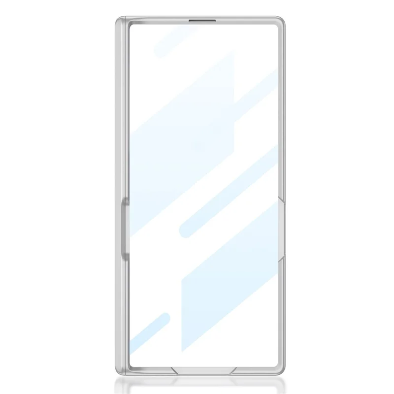 Étui GKK pour Samsung Galaxy Z Fold7 5G Charnière magnétique Protection PC + Verre trempé Support Housse de téléphone - Noir
