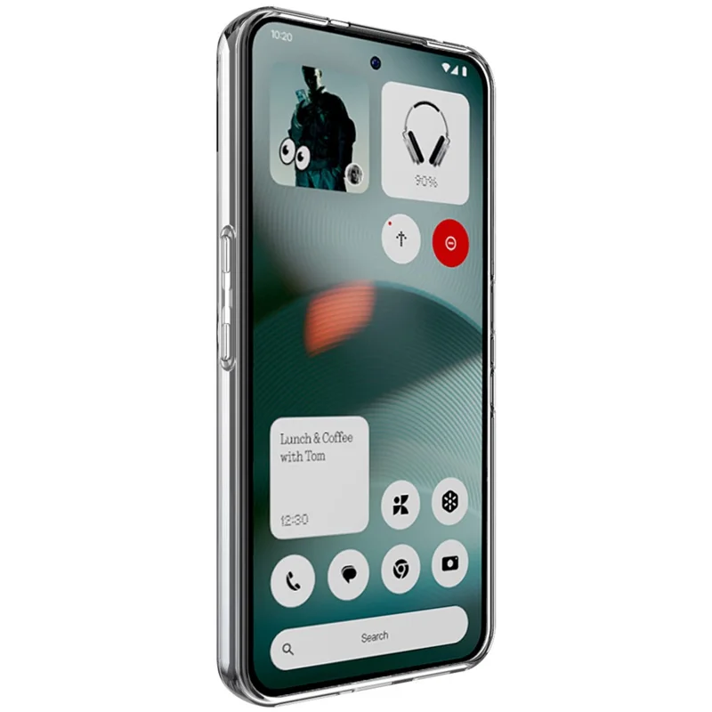IMAK UX-10 Series для Nothing Phone (3) 5G прозрачный чехол для телефона, мягкий ТПУ задняя крышка