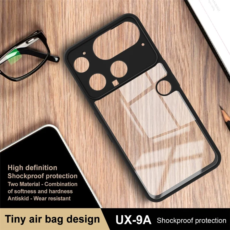 Funda IMAK UX-9A Series para Nothing Phone (3) 5G - Carcasa Transparente de TPU y PC con Esquinas Reforzadas
