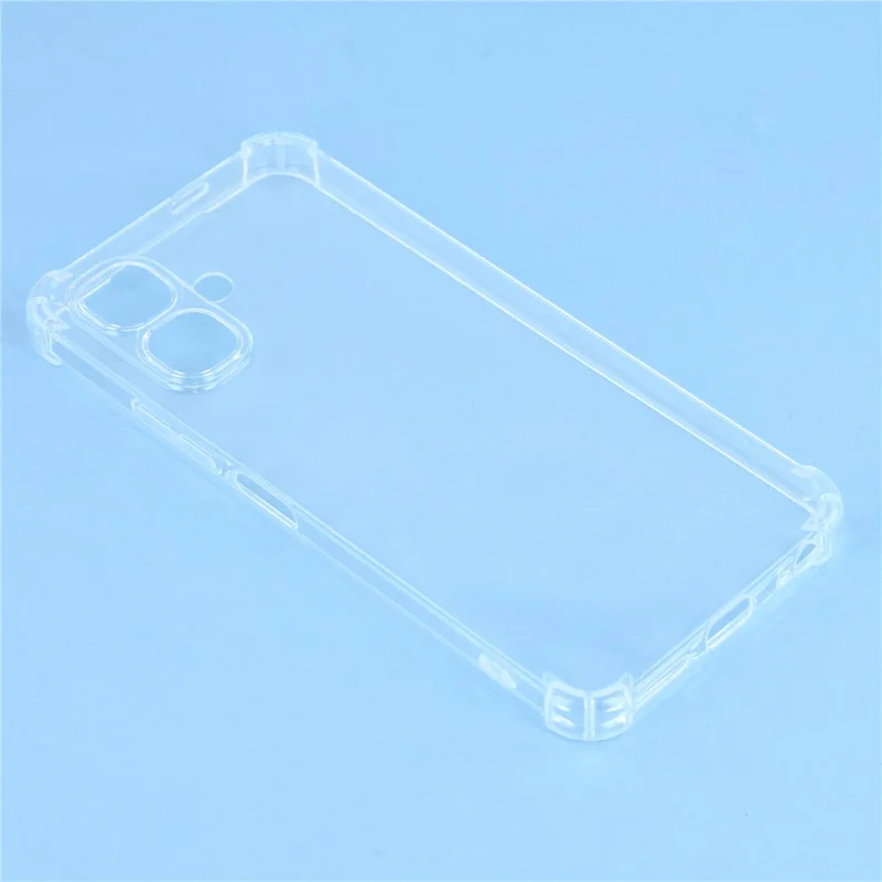 For Infinix Smart 10 Case Reinforced Four Corner Anti-Drop Clear TPU Phone Cover