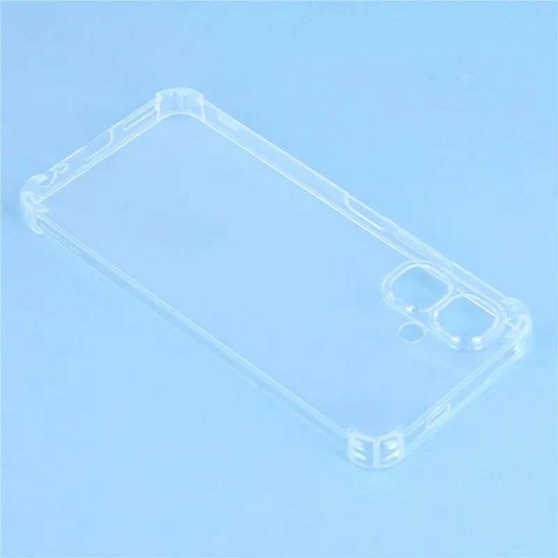 For Infinix Smart 10 Case Reinforced Four Corner Anti-Drop Clear TPU Phone Cover