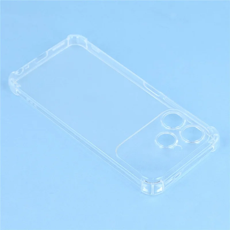 For TECNO Spark 40 4G Case Reinforced Four Corner Anti-Drop Clear TPU Phone Cover