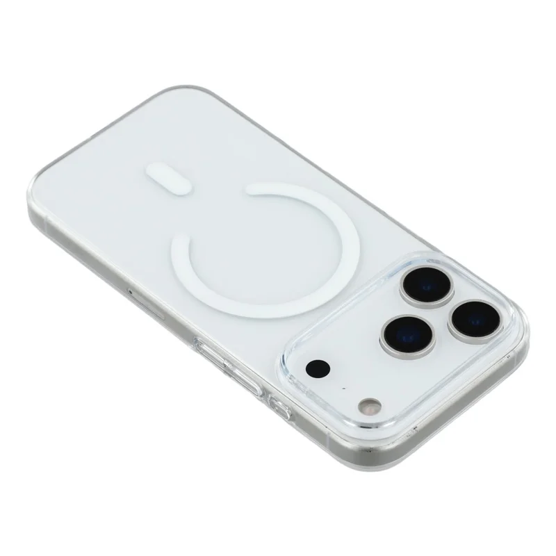 X-LEVEL For iPhone 17 Pro Case Compatible with MagSafe Clear Back Slim Hard PC Phone Cover - Transparent