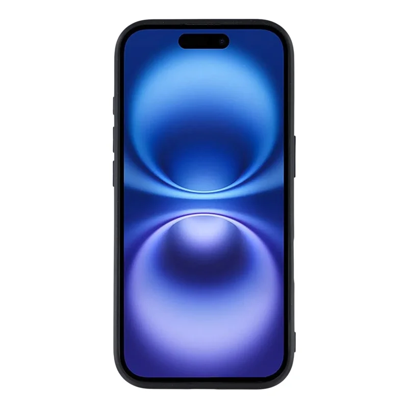 X-LEVEL Funda de Cuero para iPhone 17 con Carcasa de PC y TPU, Soporte Metálico - Negro