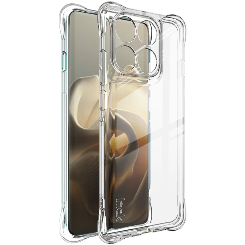 IMAK For Motorola Edge 60 Pro 5G Case TPU Phone Cover Airbag Shockproof Protection - Transparent
