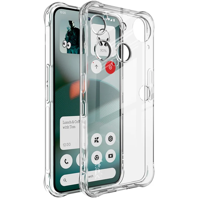 IMAK For Nothing Phone (3) 5G Case TPU Phone Cover Airbag Shockproof Protection - Transparent