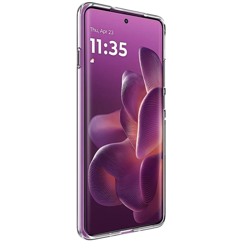 IMAK UX-10 Series For Motorola Edge 60 Pro 5G Clear Phone Case Soft TPU Mobile Back Cover