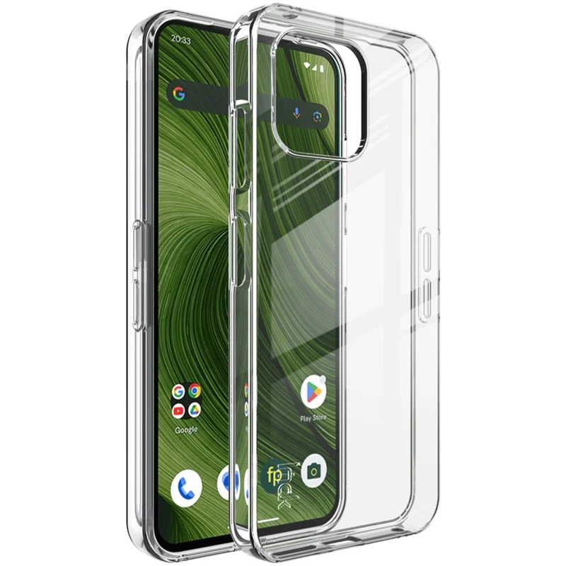 IMAK UX-10 Serie für Fairphone (Gen. 6) Transparente Handyhülle Weiche TPU Rückseite