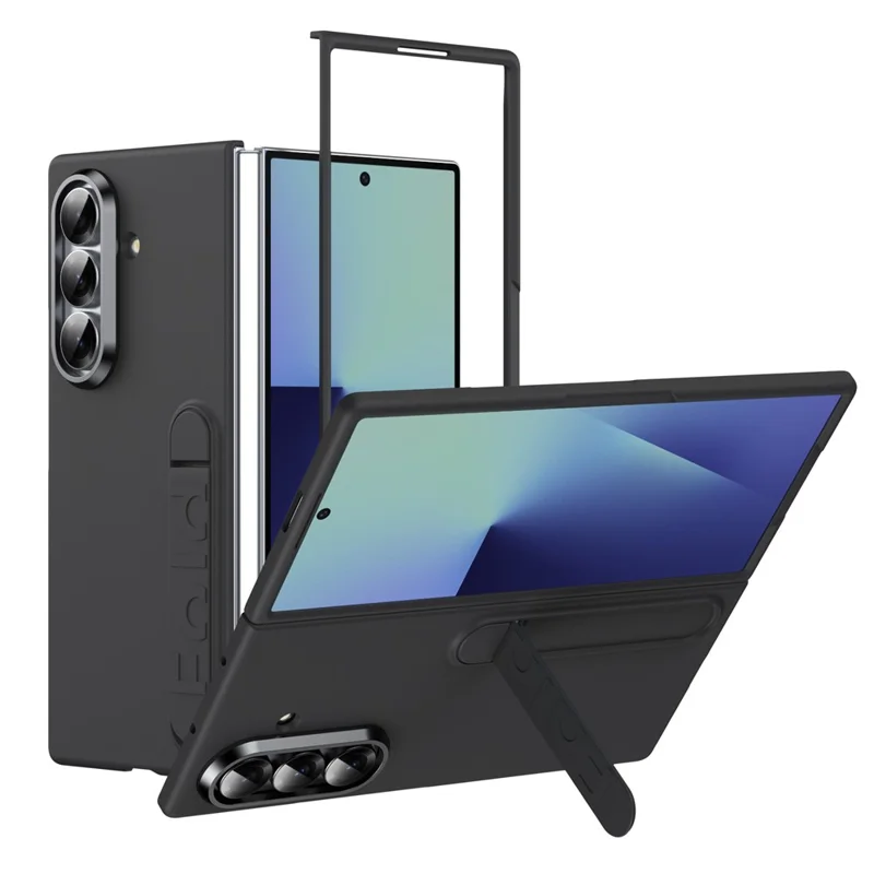 Étui pour Samsung Galaxy Z Fold7 5G avec Support Rigide en PC (sans Protection d'Écran) - Noir