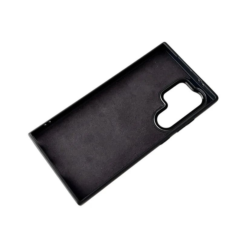 For Samsung Galaxy S25 Ultra E Ink Phone Cover 4-Color Display Pattern Customized Case - Black