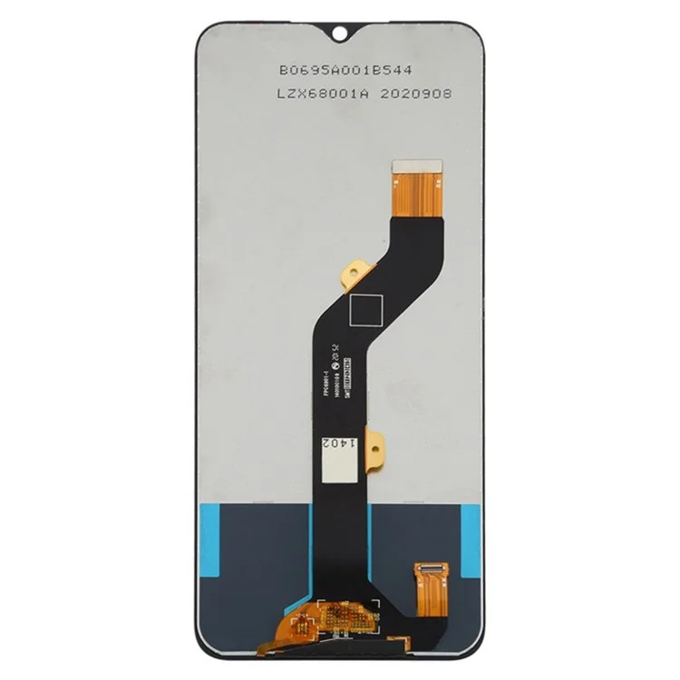 For Tecno Pop 5 Pro 4G BD4j BD4h Grade C LCD Screen and Digitizer Assembly Replacement Part (without Logo)