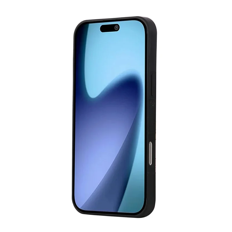 Für iPhone 17 Air Hülle Blumen Leder TPU RFID-blockierende Handyhülle mit Kartenfächern - Blumen