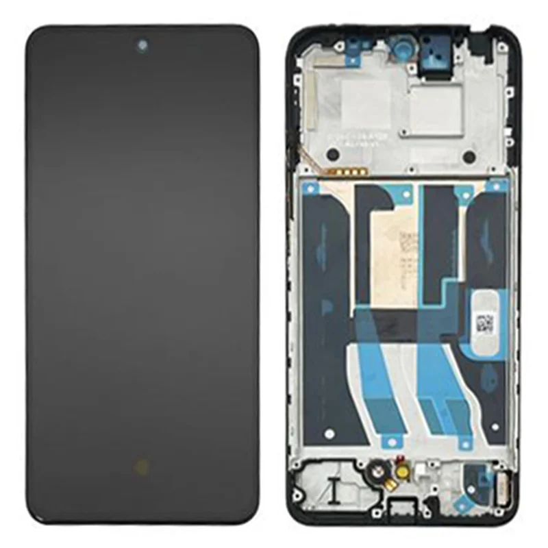 Per Realme 12+ 5G Schermo AMOLED di Qualità OEM e Assemblaggio Digitalizzatore + Cornice (Senza Logo)