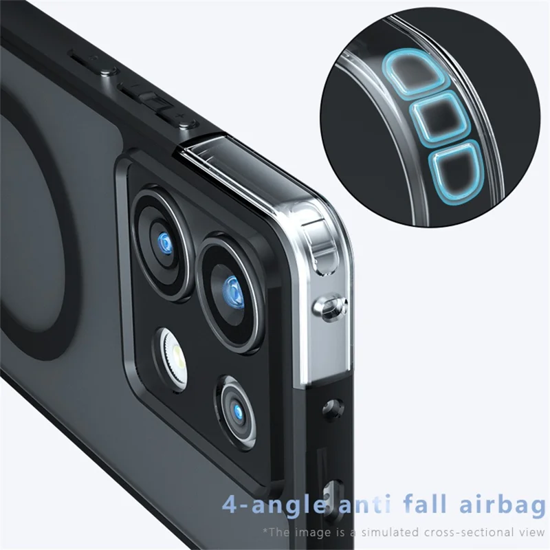 Magnetic Case for Xiaomi Redmi Note 13 Pro 4G Matte Skin Touch Phone Cover