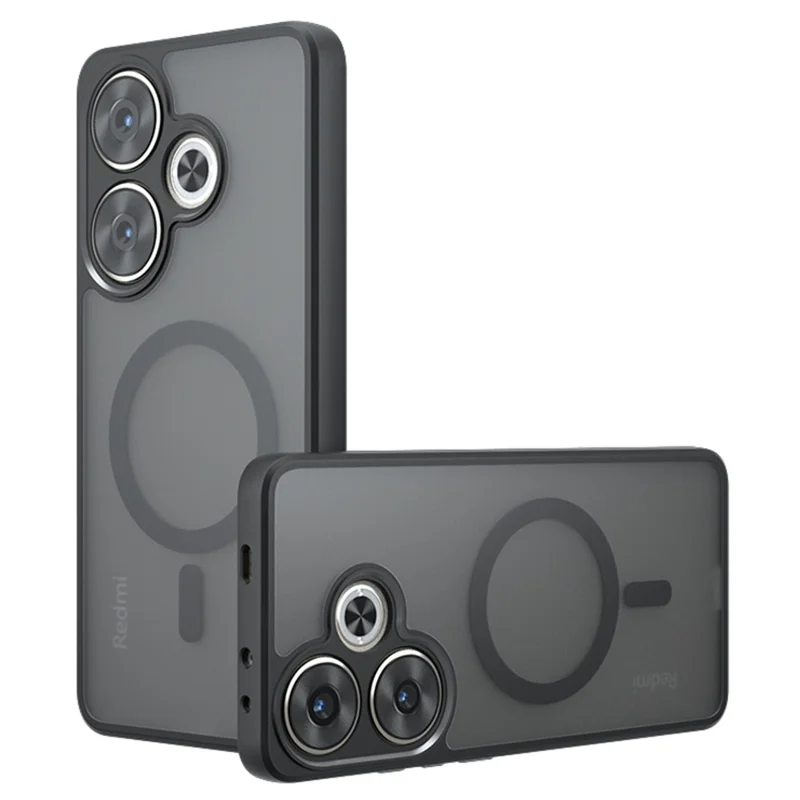 Cover per Xiaomi Poco F6 5G / Turbo 3 5G con Custodia Magnetica e Finitura Opaca al Tocco