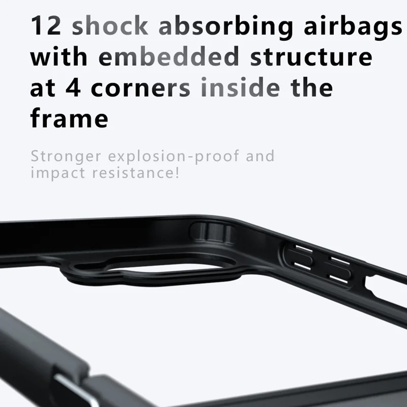 Cover per Samsung Galaxy Z Flip7 5G Compatibile con MagSafe, Cover Trasparente in TPU + PC Antiurto per Smartphone