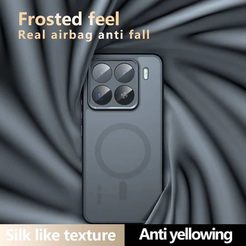 Für Xiaomi 15 Pro Hülle Kompatibel mit MagSafe TPU + PC Matte Soft-Touch Handyhülle