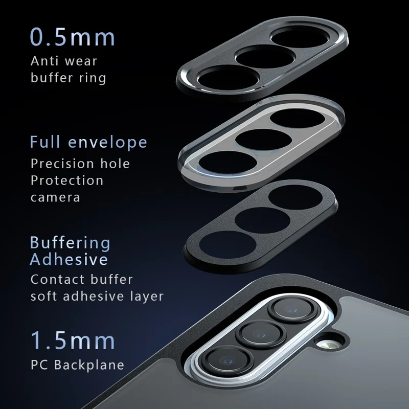 Cover per Samsung Galaxy A17 5G Compatibile con MagSafe, Custodia in TPU + PC Opaca con Effetto Soft-Touch