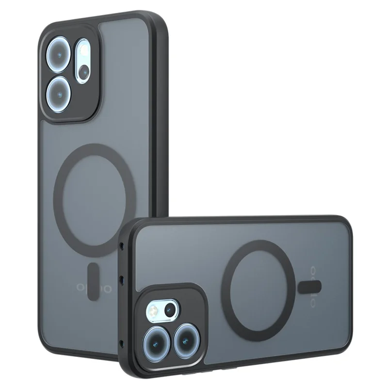 For Oppo Reno14 F 5G Case Compatible with MagSafe TPU + PC Matte Skin Touch Phone Cover