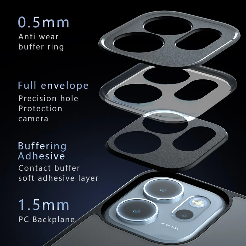 For Oppo Reno14 F 5G Case Compatible with MagSafe TPU + PC Matte Skin Touch Phone Cover
