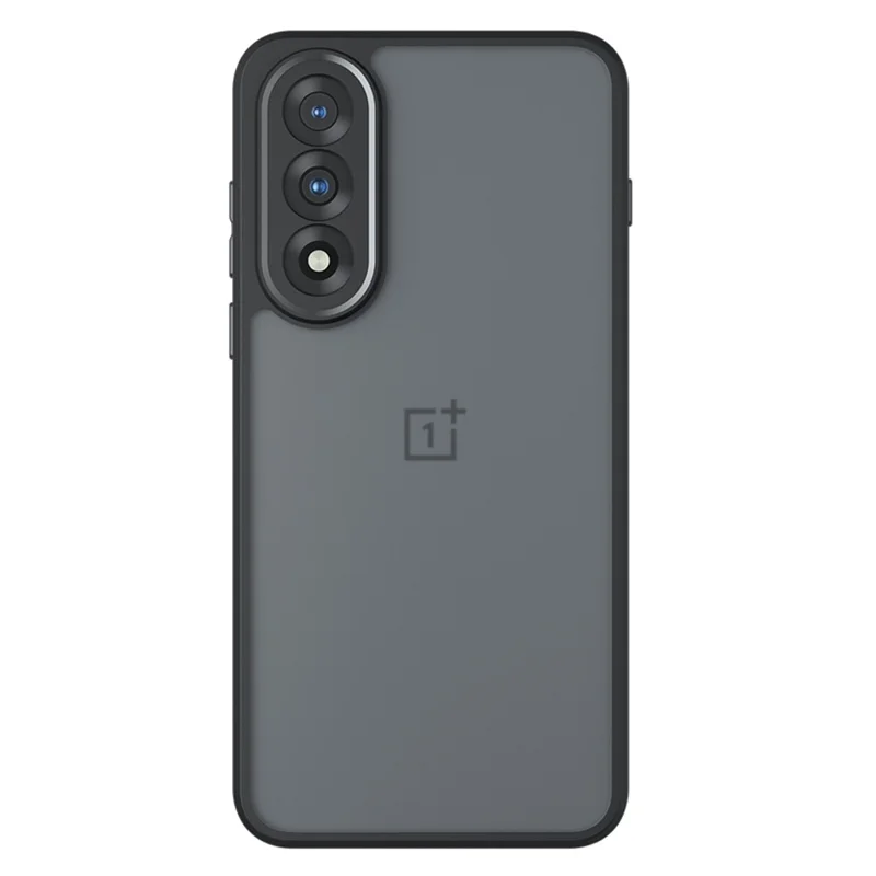 For OnePlus Ace 5 Ultra 5G / Nord 5 5G Case Skin-Touch TPU + PC Matte Phone Shell, Transparent Black