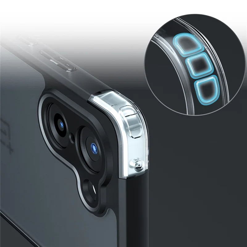 For OnePlus Ace 5 Racing 5G / Nord CE5 5G Case TPU + PC Shockproof Clear Phone Cover