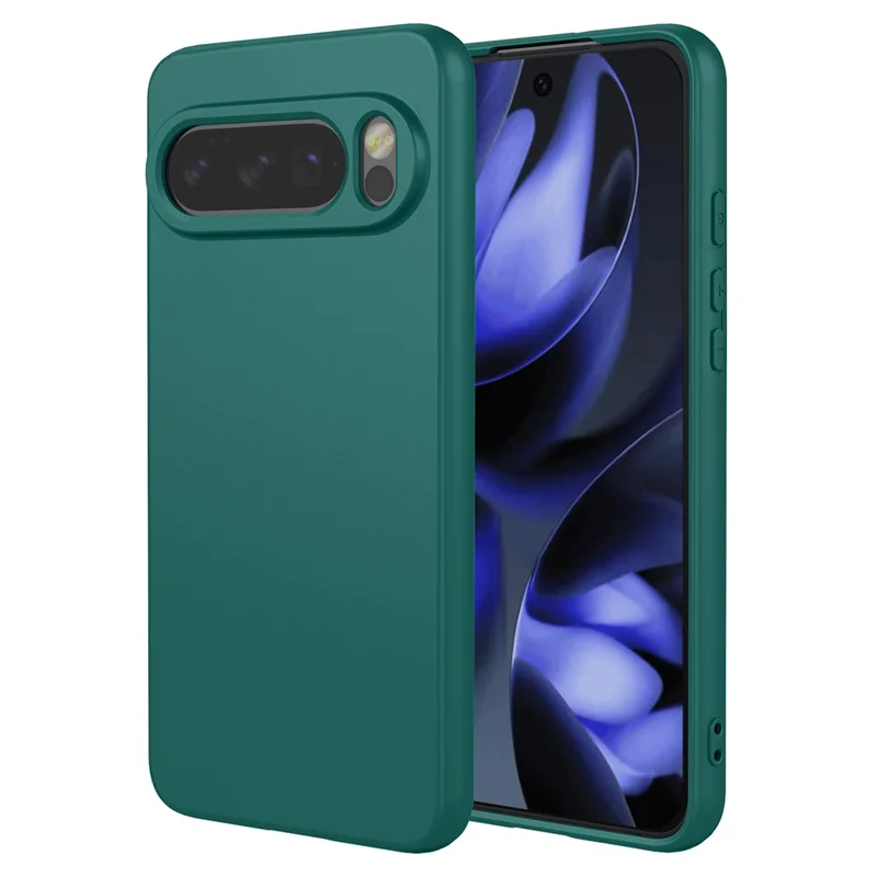 For Google Pixel 10 / Pixel 10 Pro Case Soft TPU Shockproof Protective Phone Cover - Blackish Green