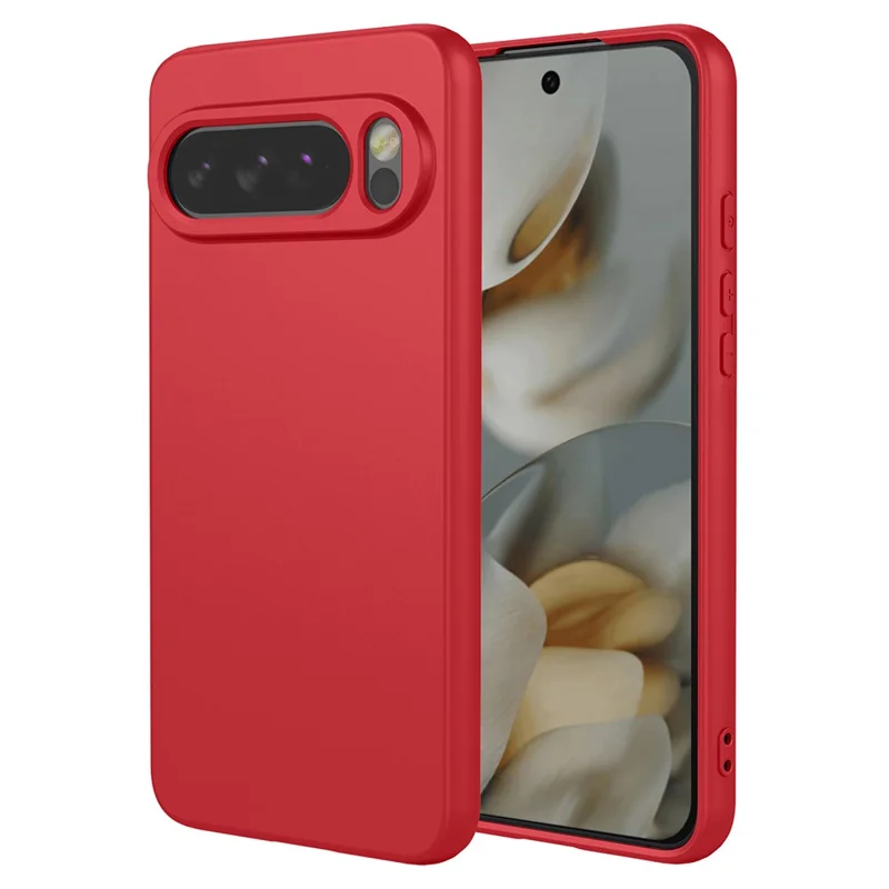For Google Pixel 10 Pro XL Case Soft TPU Shockproof Protective Phone Cover - Red