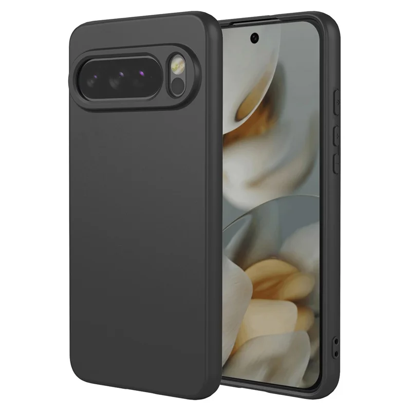 For Google Pixel 10 Pro XL Case Soft TPU Shockproof Protective Phone Cover - Black