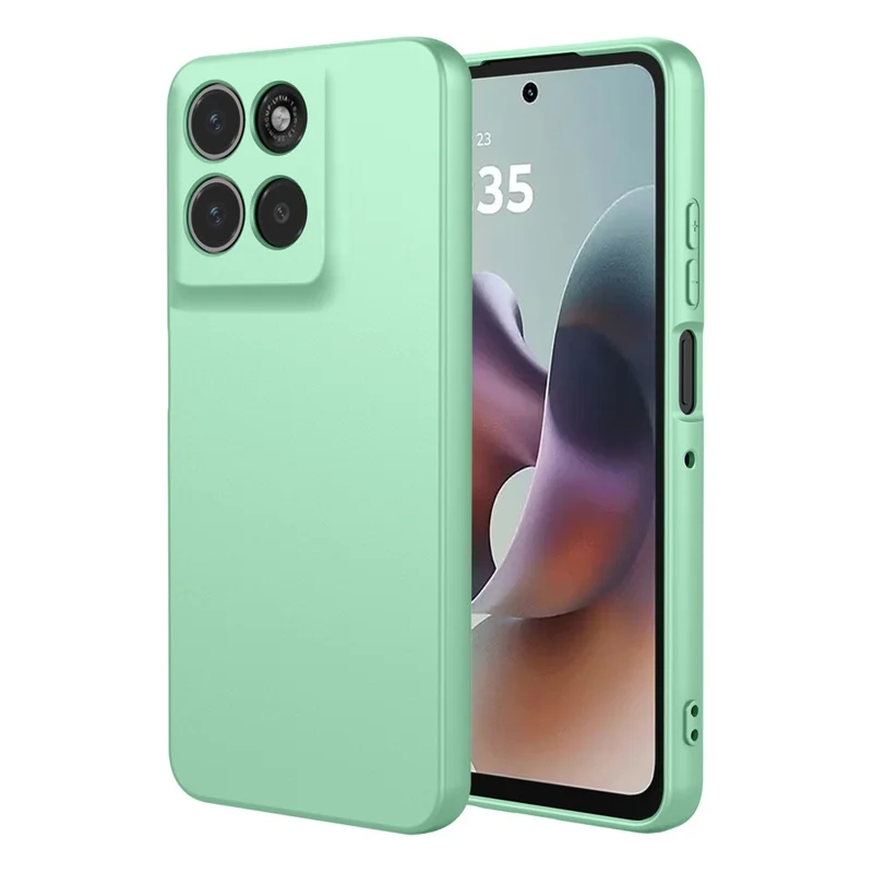 For Motorola Moto G56 5G Case Soft TPU Shockproof Protective Phone Cover - Matcha Green