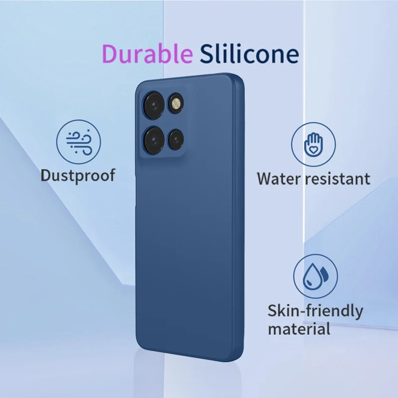 Pour Motorola Moto G Play (2025) 5G / Moto G 5G (2025) Étui Souple en TPU Antichoc Protection Housse de Téléphone - Bleu