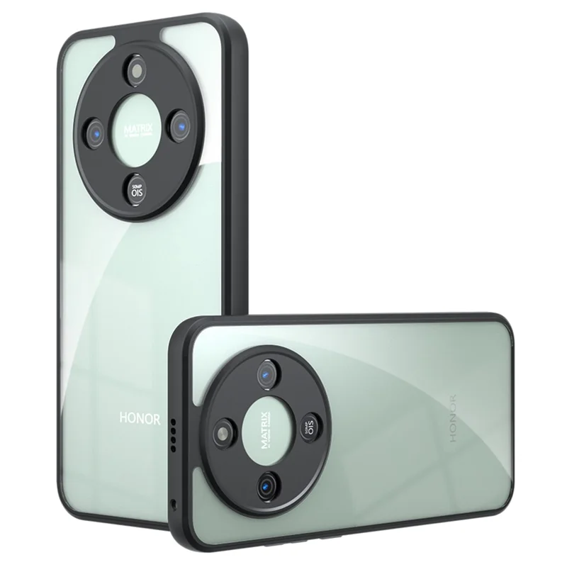 Capa para Honor X70 5G em TPU + PC à Prova de Choque - Capa Transparente para Celular