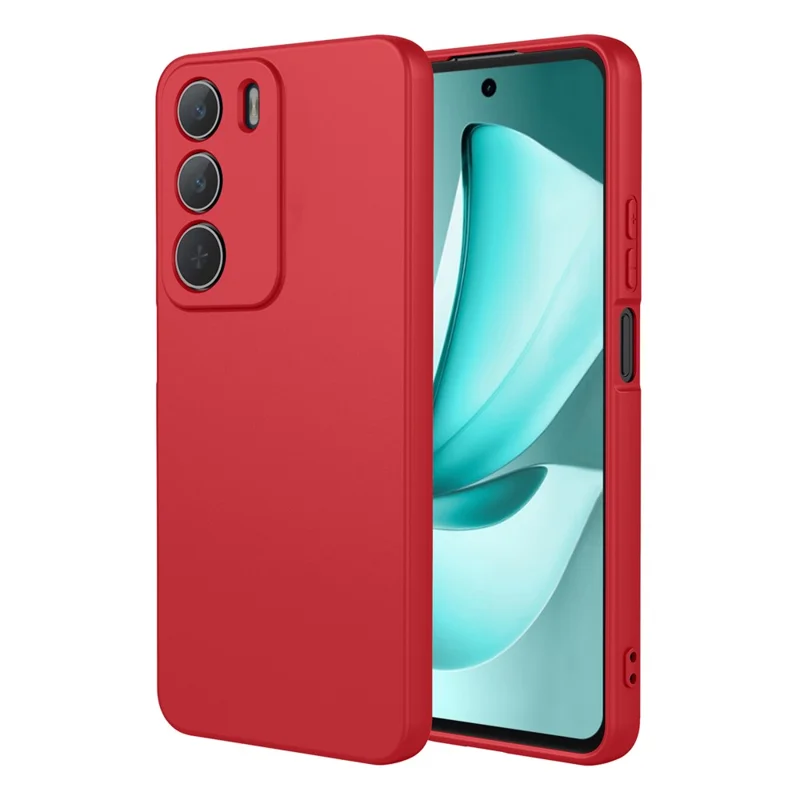 For Realme C71 4G Case Soft TPU Shockproof Protective Phone Cover - Red