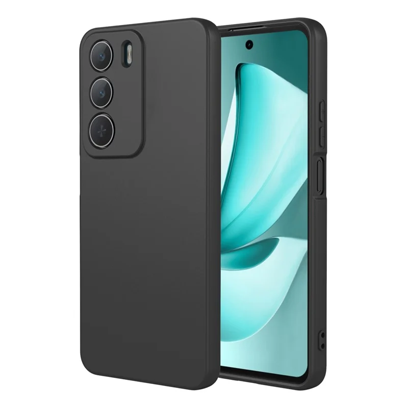 For Realme C71 4G Case Soft TPU Shockproof Protective Phone Cover - Black