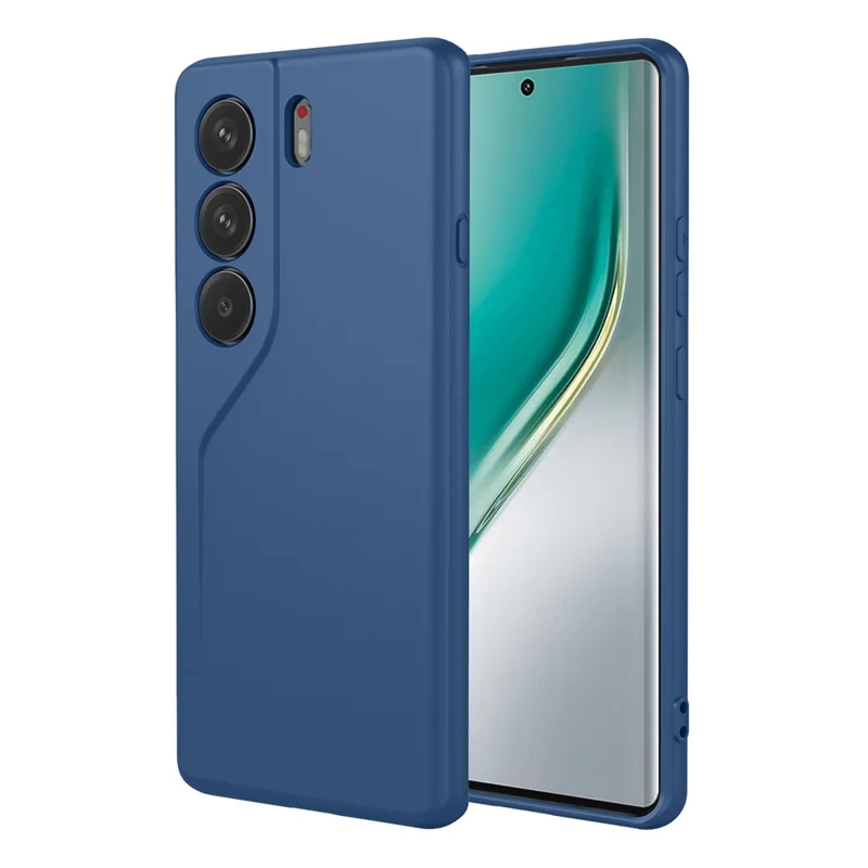 Cover per TECNO Camon 40 Pro 4G - Custodia Morbida TPU Antiurto Protettiva per Telefono - Blu