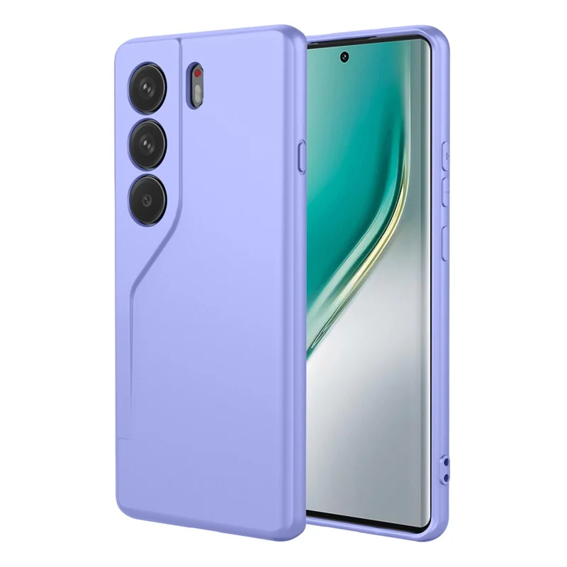 For TECNO Camon 40 Pro 4G Case Soft TPU Shockproof Protective Phone Cover - Purple