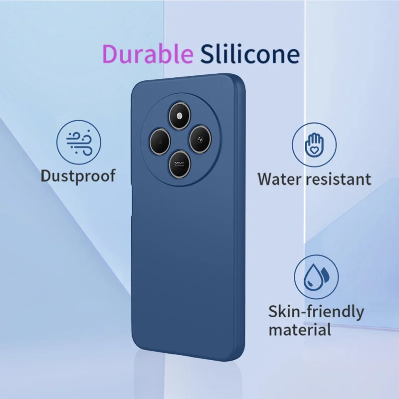 Funda para Xiaomi Redmi 14C 4G de TPU Suave Antigolpes Protectora - Azul